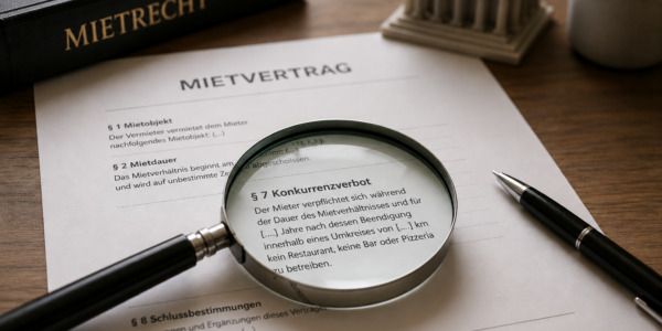 Konkurrenzverbot im Mietrecht