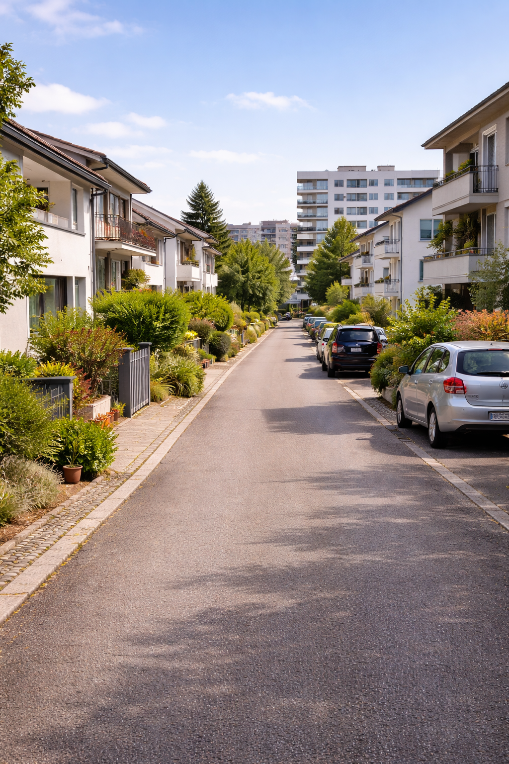 private Erschliessungsstrasse